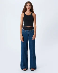 Flash Sale SLVRLAKE RE-WORKED EVA DOUBLE WAISTBAND JEAN