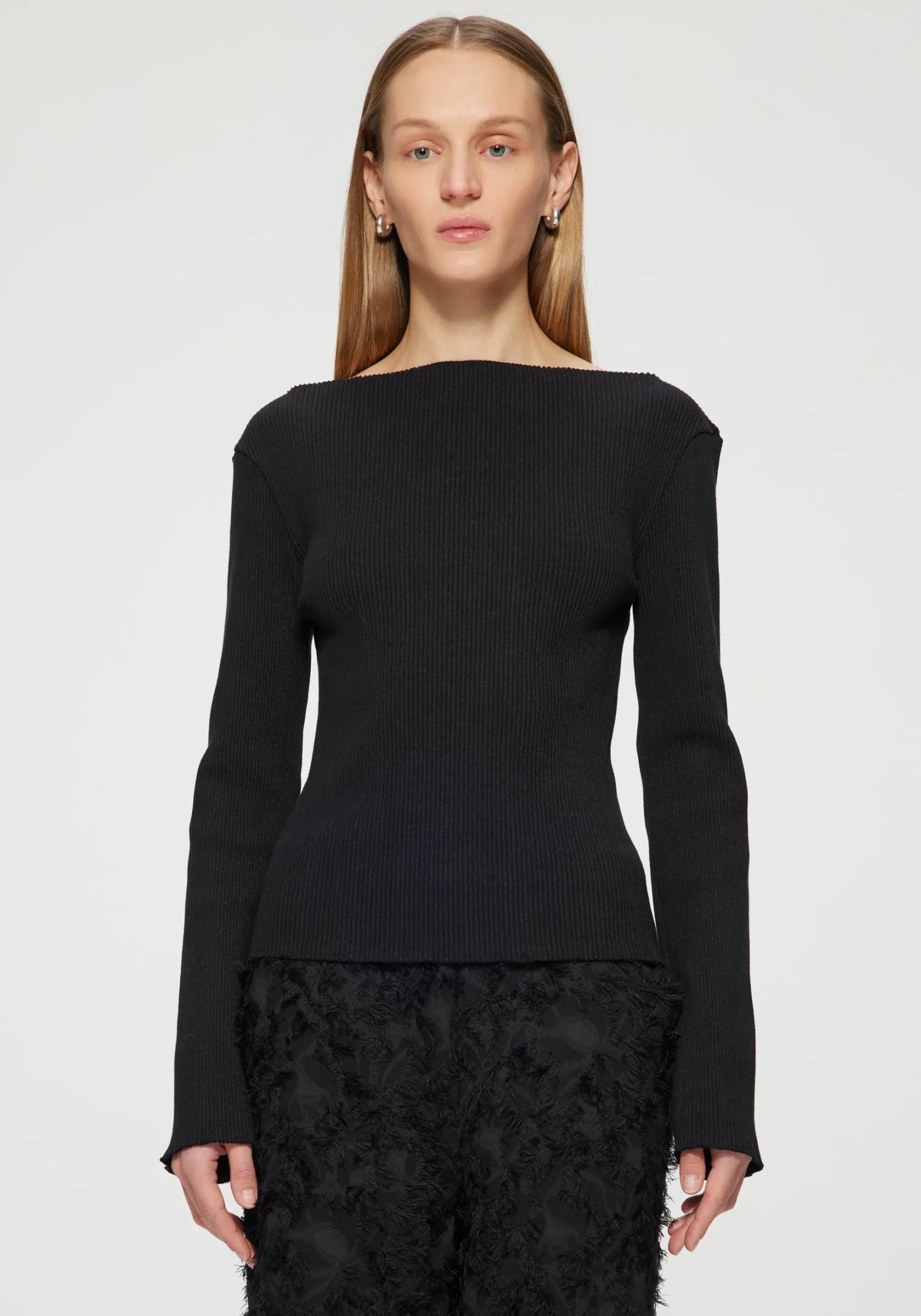 Online RÓHE RIBBED KNIT TOP