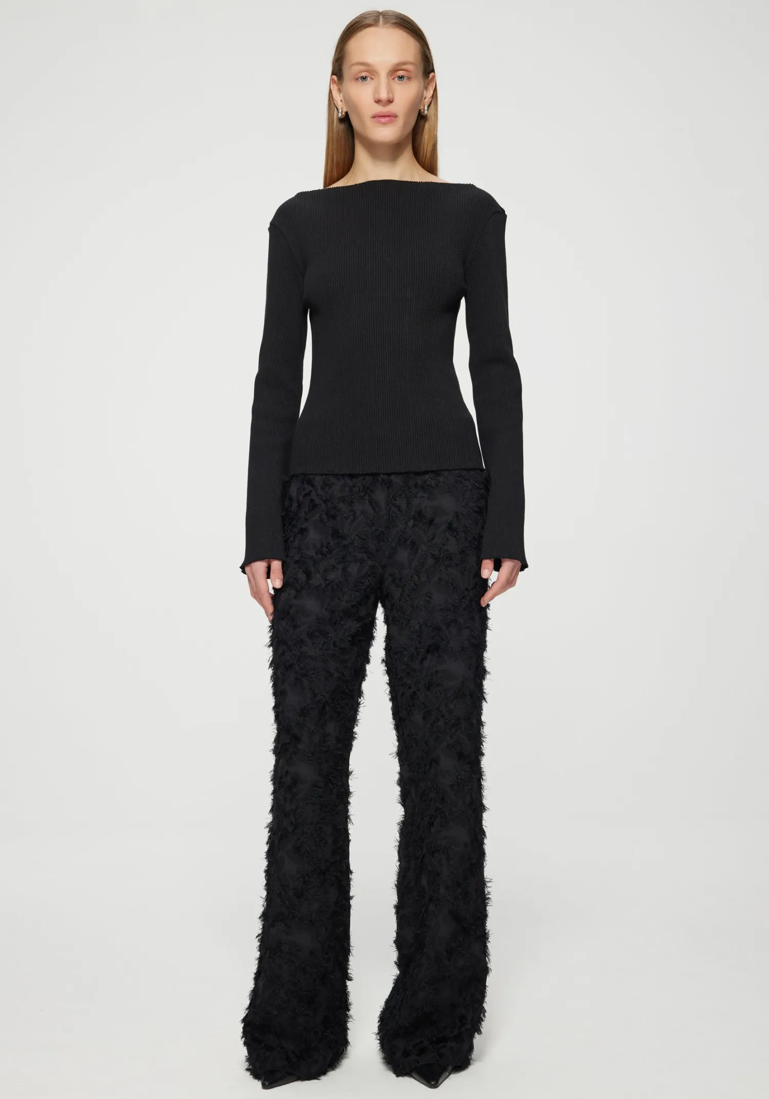 Online RÓHE RIBBED KNIT TOP