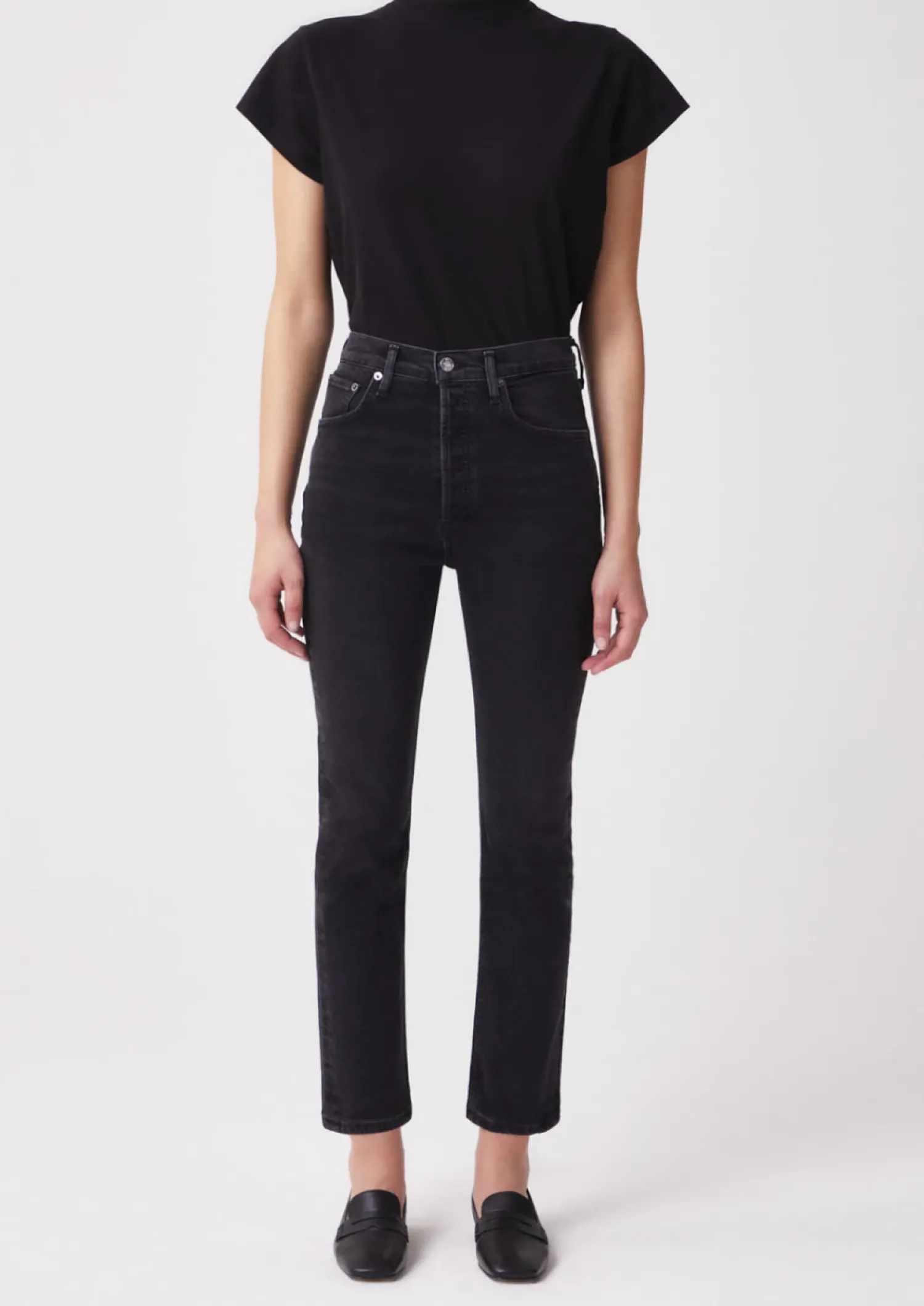Cheap Agolde RILEY HIGH RISE STRAIGHT CROP