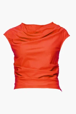 Cheap WYNN HAMLYN RINA BODICE Tangerine