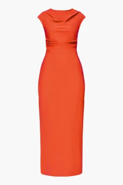 Discount WYNN HAMLYN RINA MAXI DRESS Tangerine