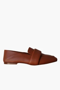 Cheap BARE BASE ROLLED BAND LOAFER Tan