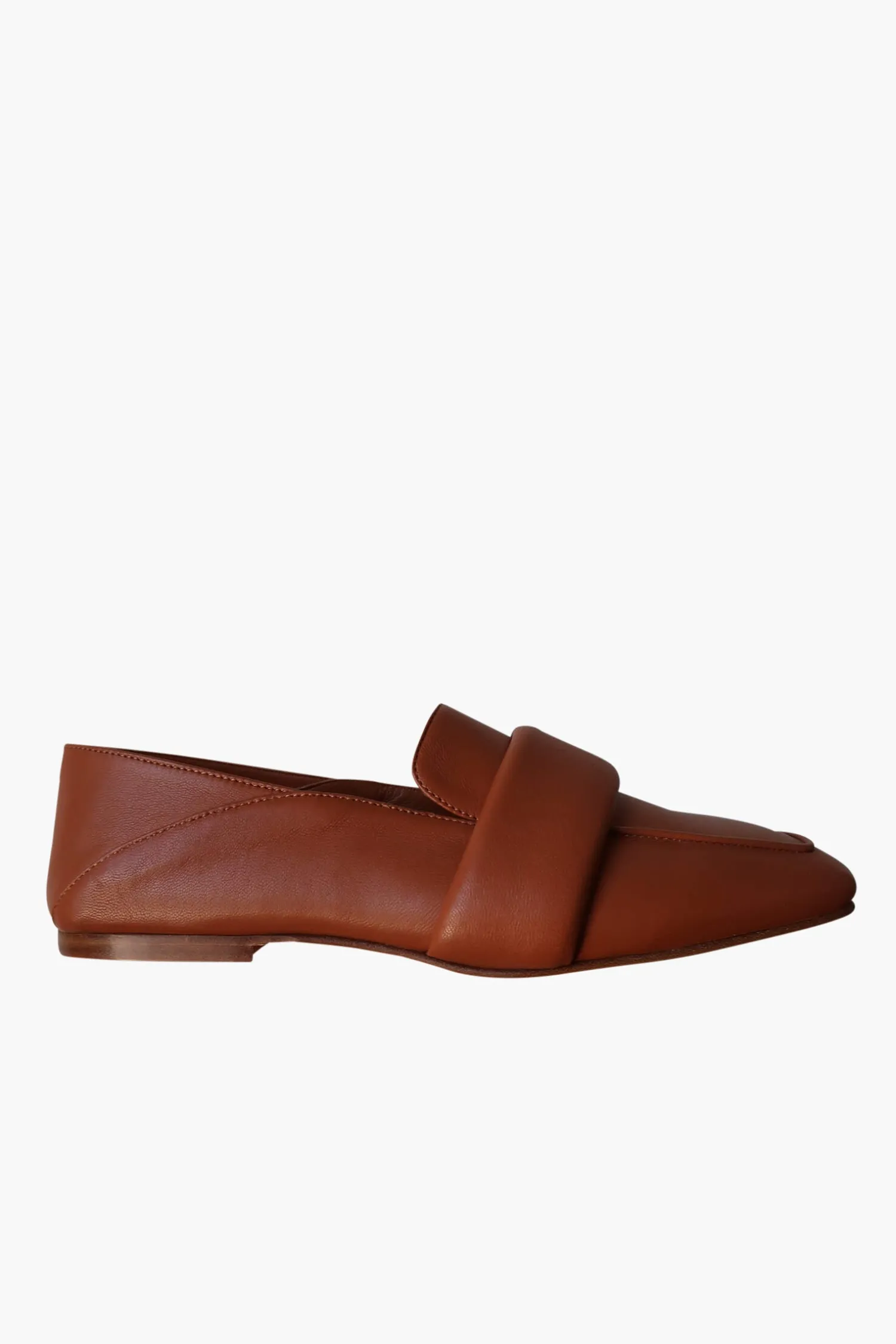 Cheap BARE BASE ROLLED BAND LOAFER Tan