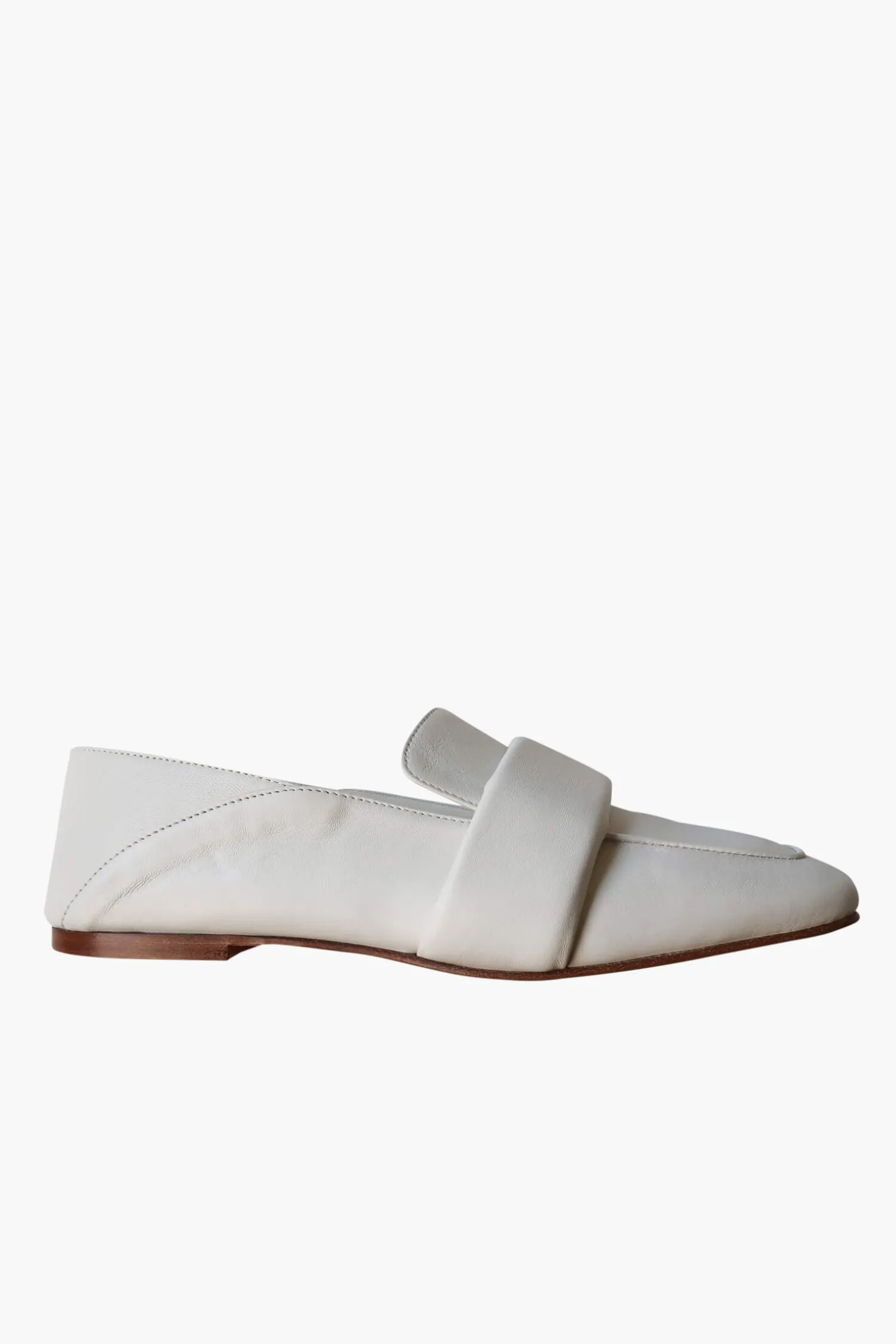 Cheap BARE BASE ROLLED BAND LOAFER Off-White