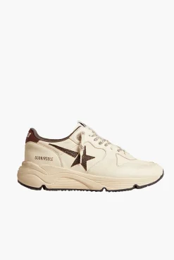 Online GOLDEN GOOSE RUNNING SOLE SNEAKER White/Bordeaux