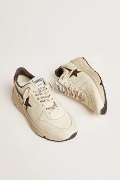 Online GOLDEN GOOSE RUNNING SOLE SNEAKER White/Bordeaux
