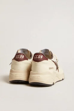 Online GOLDEN GOOSE RUNNING SOLE SNEAKER White/Bordeaux