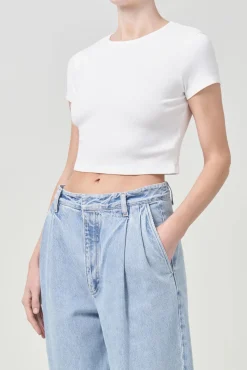 Cheap AGOLDE SAVANNAH TEE