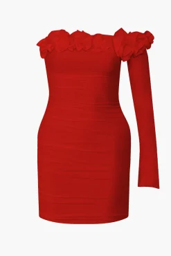 Hot MAYGEL CORONEL SELVAGGIO MINI DRESS Red