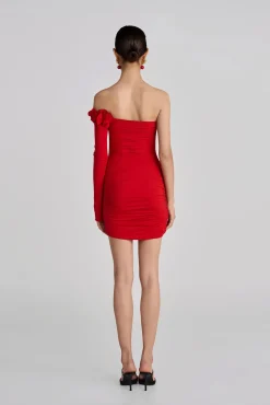 Hot MAYGEL CORONEL SELVAGGIO MINI DRESS Red