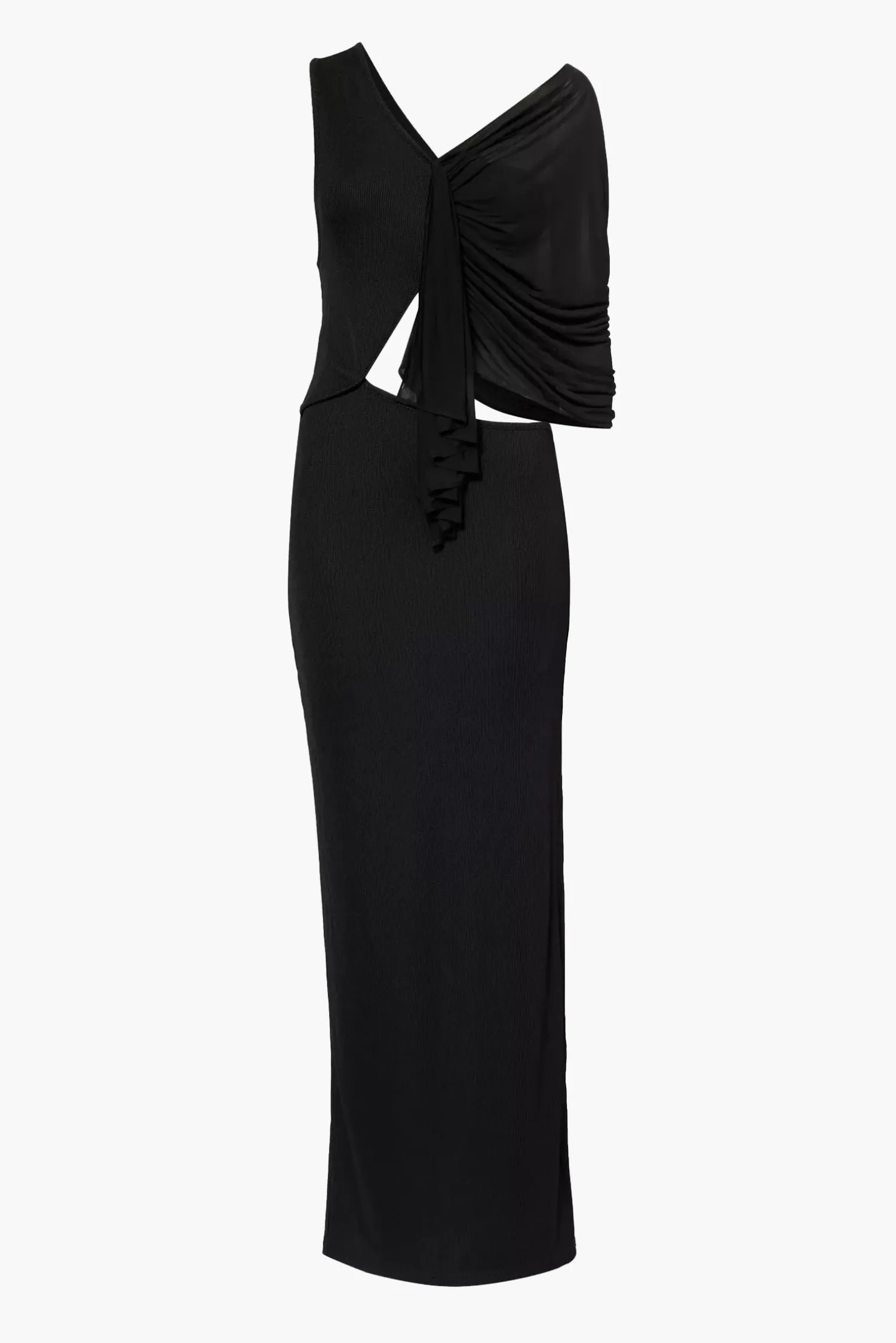 New CHRISTOPHER ESBER SENECA SWIRL GOWN Black
