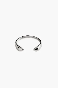 Cheap ANNIKA INEZ SERPENT CUFF BRACELET Silver
