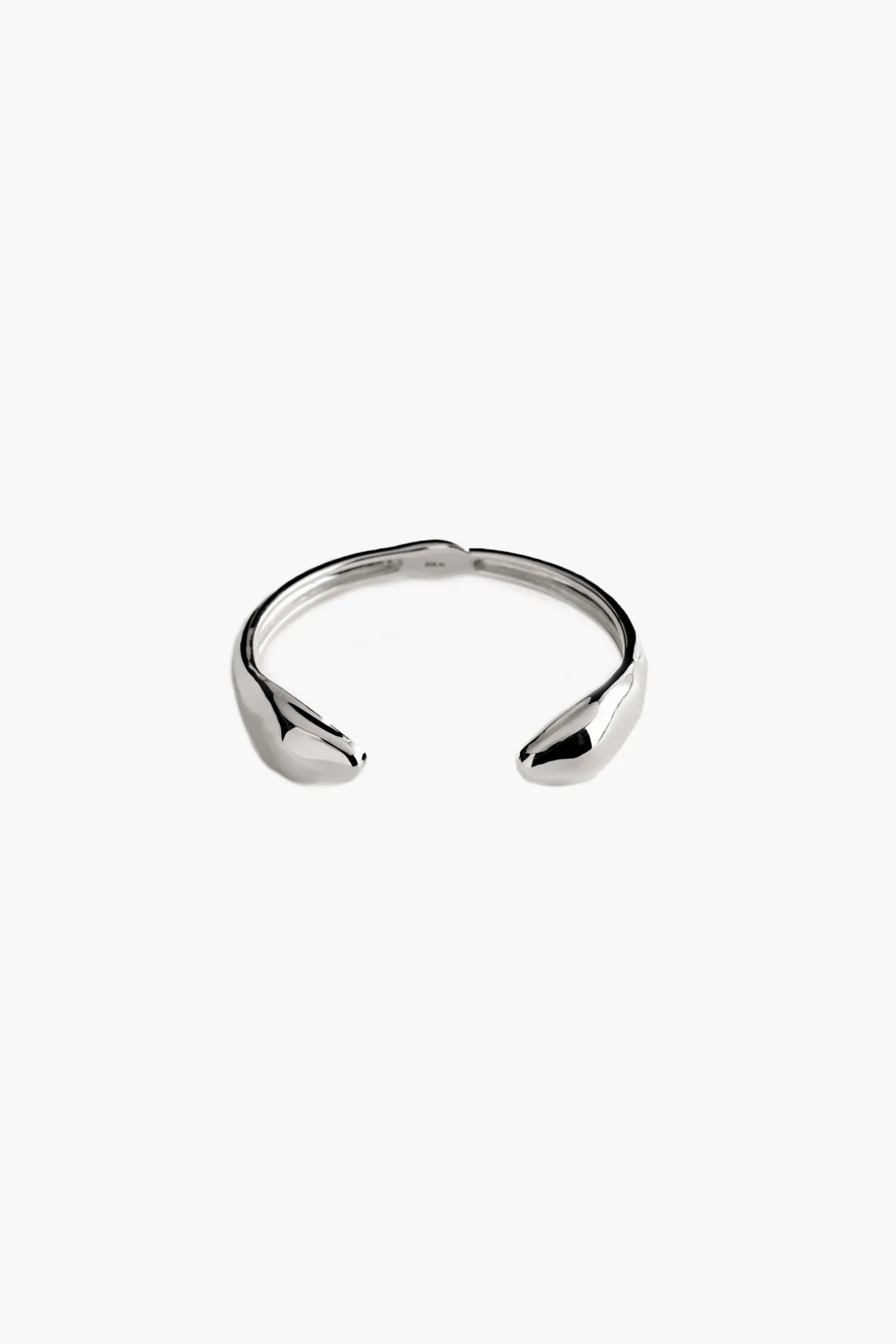 Cheap ANNIKA INEZ SERPENT CUFF BRACELET Silver