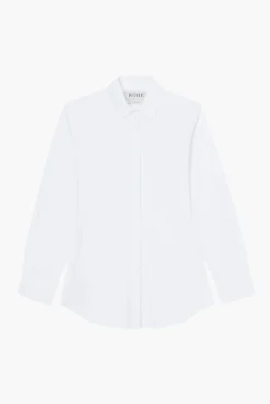 Hot RÓHE SHAPED POPLIN SHIRT