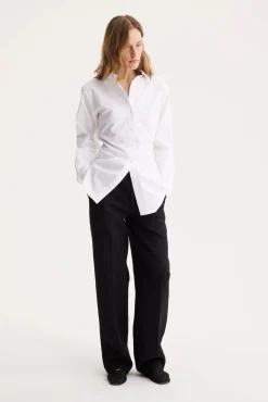 Hot RÓHE SHAPED POPLIN SHIRT