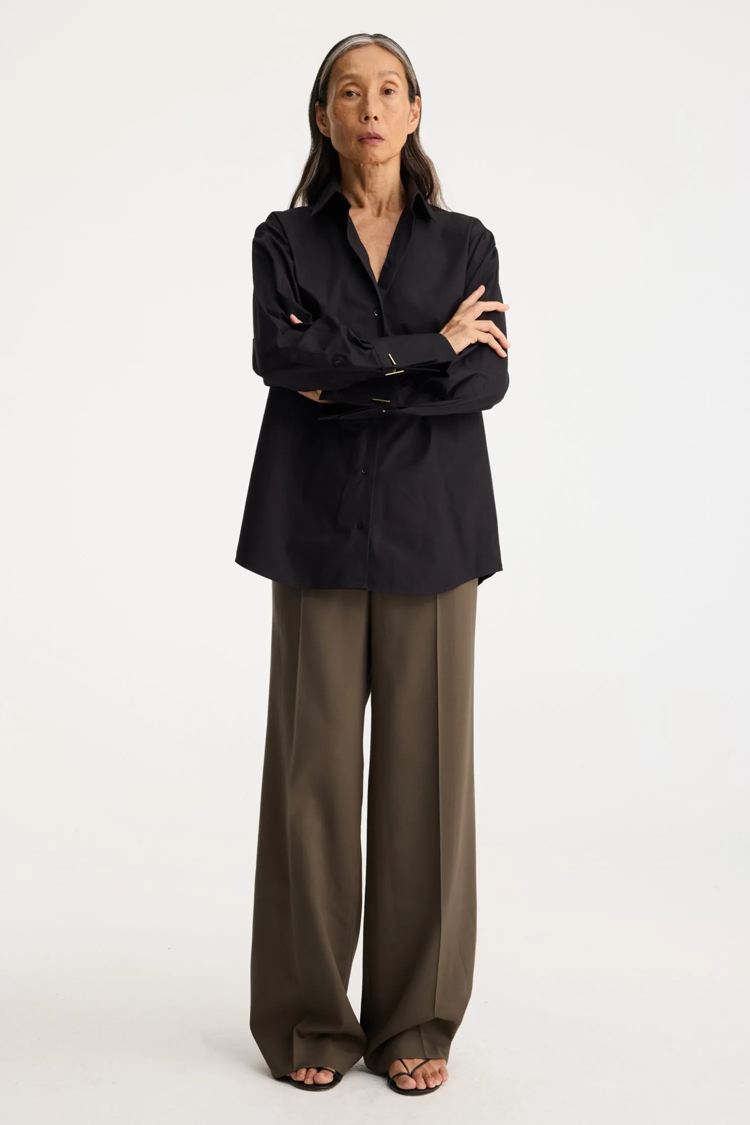 Shop RÓHE SHIRT WITH DOUBLE CUFF