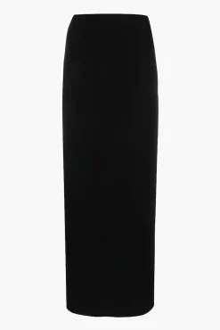 Cheap NORMA KAMALI SIDE SLIT LONG SKIRT