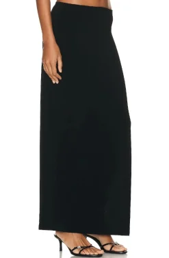 Cheap NORMA KAMALI SIDE SLIT LONG SKIRT
