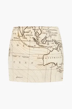 Sale ST. AGNI SILK MINI SKIRT