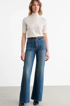 Best NILI LOTAN SIRANI SWEATER Ivory