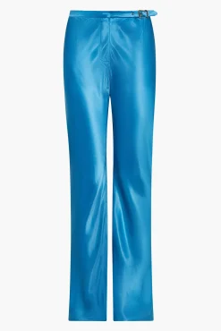 Best Paris Georgia SLEEK BELTED PANT BoldBlue