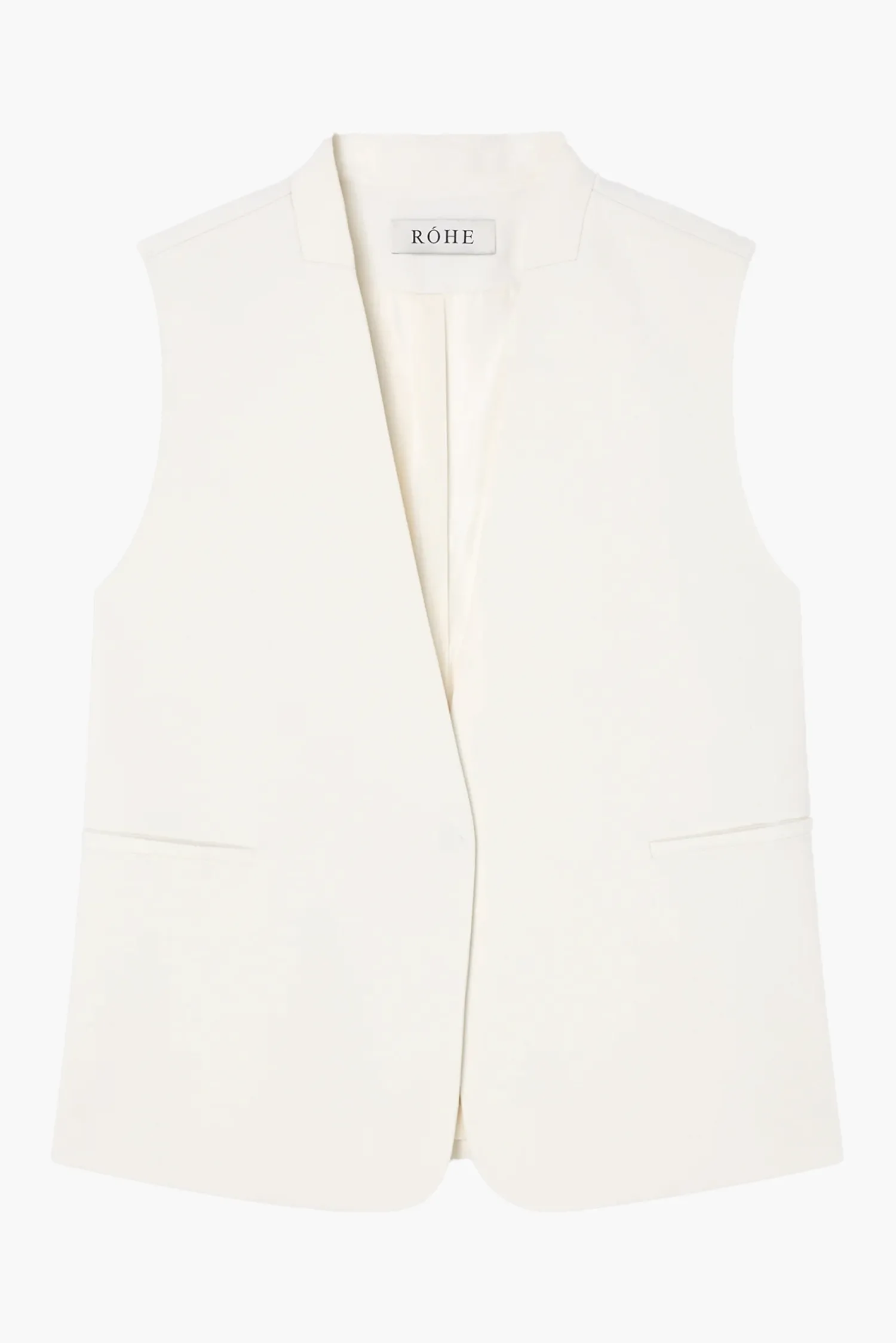 Outlet RÓHE SLEEVELESS WOOL-BLEND BLAZER