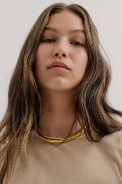Cheap ANNA ROSSI SLIDE ON NECKLACE Gold