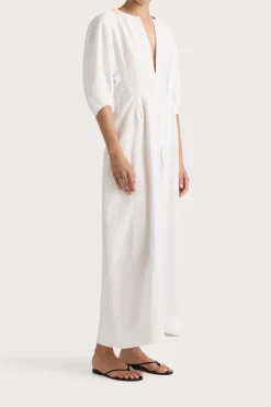 Discount FAITHFULL THE BRAND SOLEIL MAXI DRESS White