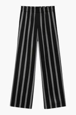 Fashion ANINE BING SOTO PANT BlackHerringbone