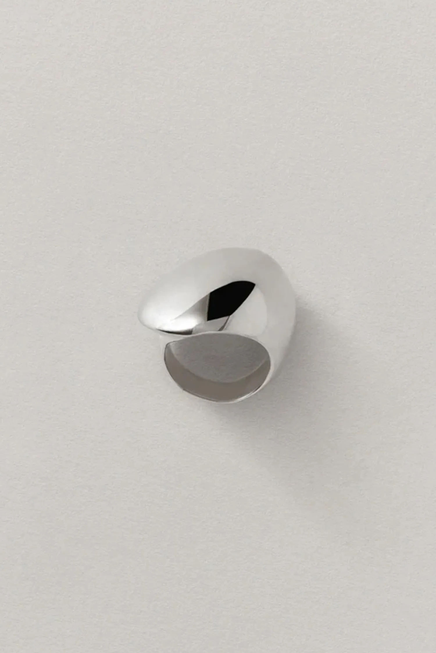 Sale ANNIKA INEZ SPOON RING - SMALL Silver