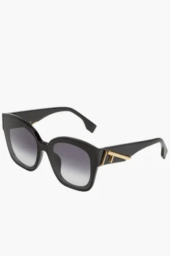 Fashion FENDI SQUARE ACETATE SUNGLASSES