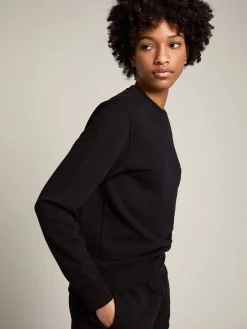 Online Golden Goose STAR ATHENA CREWNECK SWEATSHIRT Black