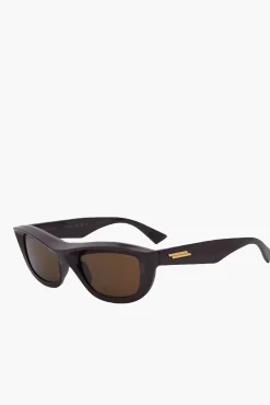 Cheap BOTTEGA VENETA SUN RIBBON ACETATE Brown