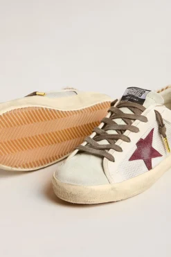 New GOLDEN GOOSE SUPER-STAR SNEAKER Silver/Ice/White/ButtercreamBrownZebra