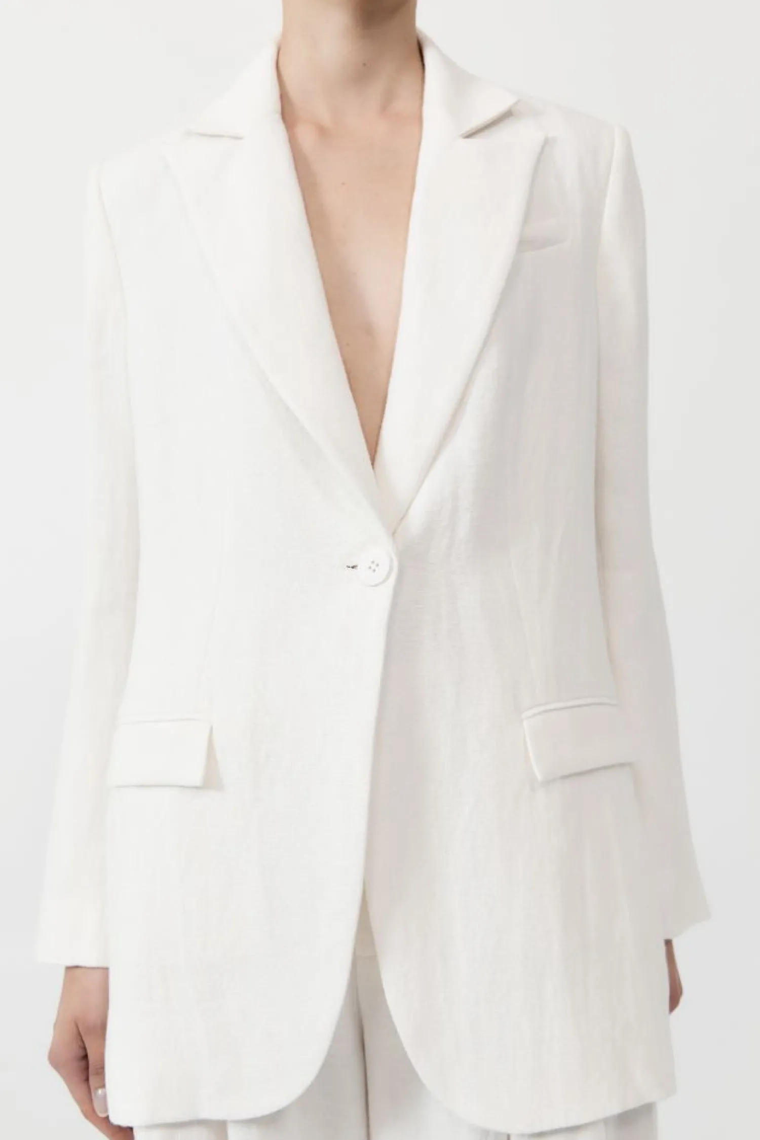 Outlet ST. AGNI TAILORED LINEN BLAZER