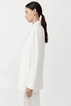 Outlet ST. AGNI TAILORED LINEN BLAZER
