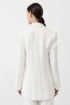 Outlet ST. AGNI TAILORED LINEN BLAZER