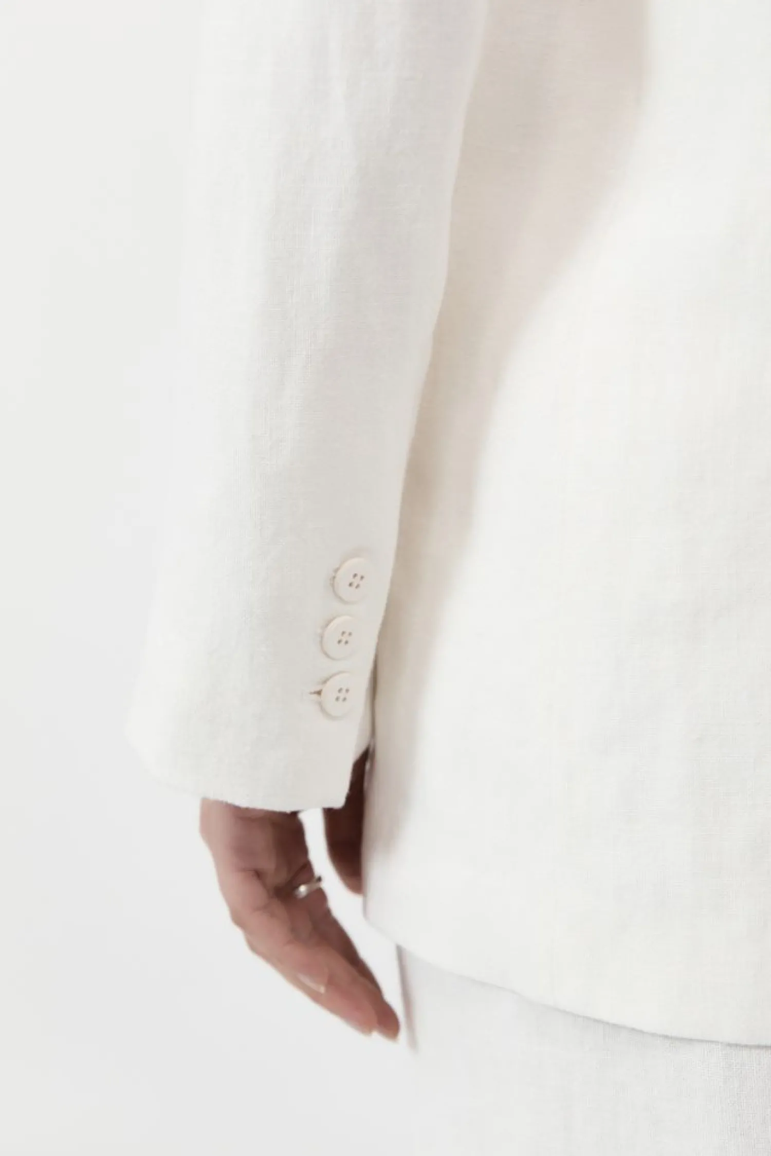 Outlet ST. AGNI TAILORED LINEN BLAZER