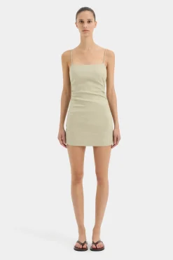 Discount SIR TAMARA MINI DRESS Olive