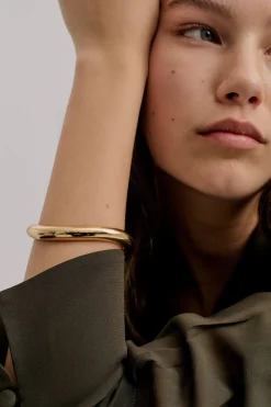 Clearance ANNA ROSSI THIN WARPED BANGLE