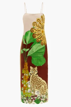 Best Sale ALÉMAIS TIGER SLIP DRESS