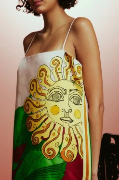 Best Sale ALÉMAIS TIGER SLIP DRESS