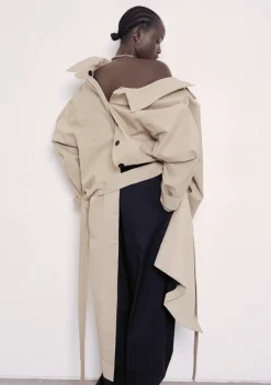 Cheap ESSE TRENCH Khaki