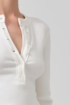 Hot CITIZENS OF HUMANITY VARRA HENLEY TOP Pashmina