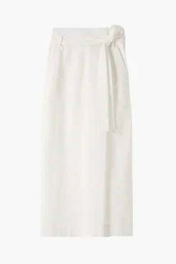 Clearance A.EMERY VEN SKIRT Parchment