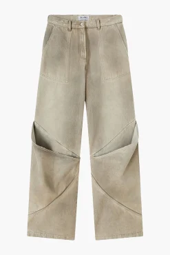 Flash Sale THE ATTICO VINTAGE GREY LONG PANTS VintageGrey