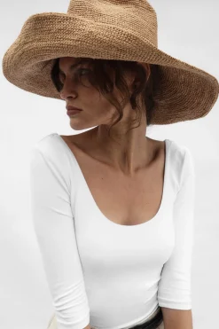 Discount JANESSA LEONÉ WAVERLY RAFFIA HAT