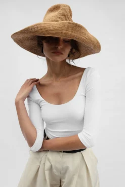 Discount JANESSA LEONÉ WAVERLY RAFFIA HAT