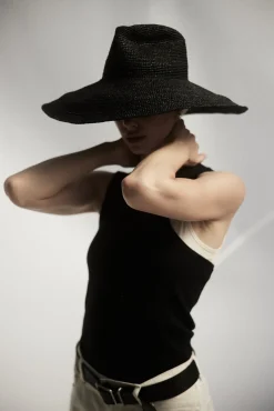 Fashion JANESSA LEONÉ WAVERLY RAFFIA HAT